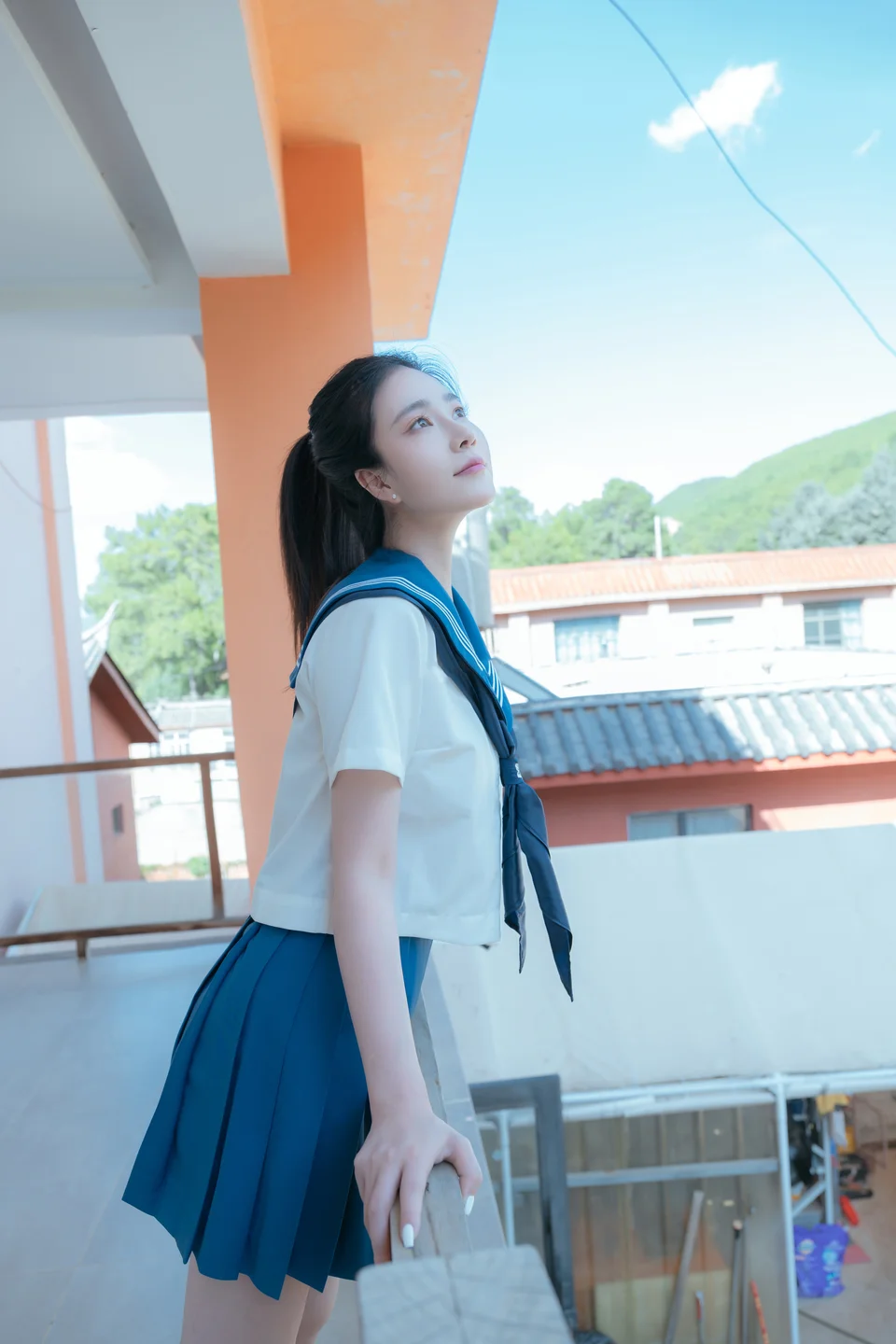 年年 - 泡沫之夏JK [78P-385MB] tg@simisebaisi 【丝足阁】006.webp